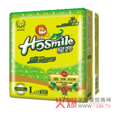 豪妙無感安睡嬰兒紙尿片 潤(rùn)膚安睡防紅臀