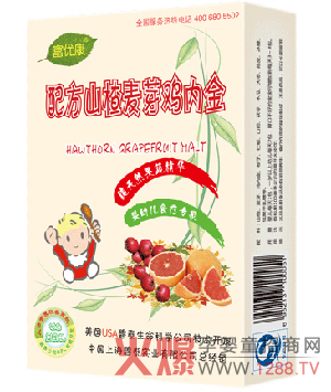 富優(yōu)康配方山楂麥芽雞內(nèi)金 清熱去火助消化