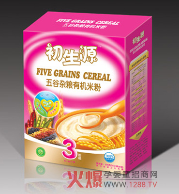 初生源五谷雜糧有機米粉營養(yǎng)好吸收