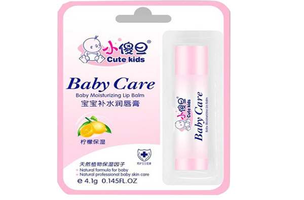 小傻旦寶寶潤唇膏（檸檬香型）