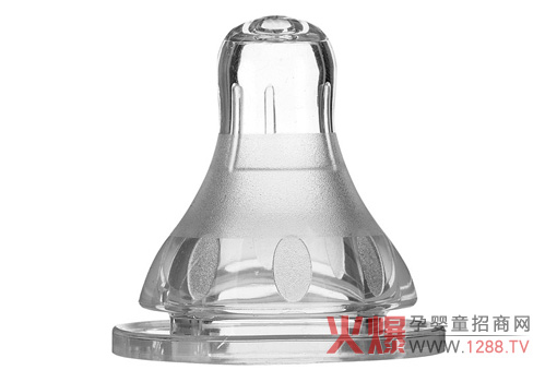 彩色熊貓牌柔砂乳感硅膠奶嘴采用的是仿真原理