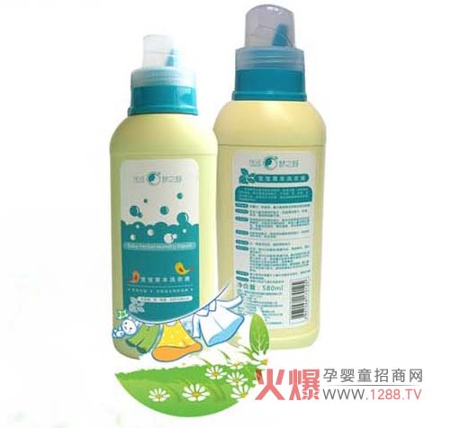 夢之舒寶寶草本洗衣液 徹底清洗寶寶衣物