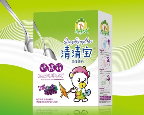 思蓓健鈣鐵鋅清清寶（盒）