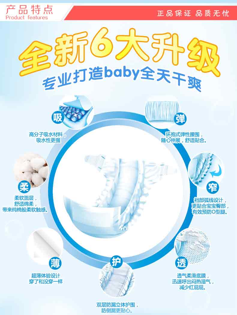 金牌紙尿褲詳情