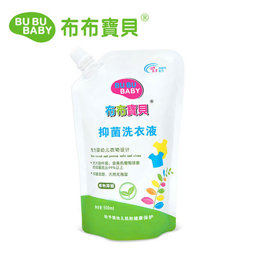  布布寶貝嬰兒葡萄柚抑菌洗衣液500ML