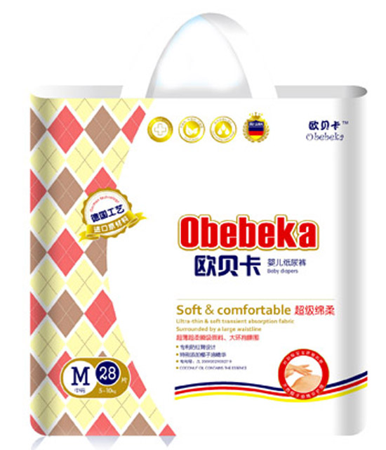   歐貝卡紙尿褲M28片