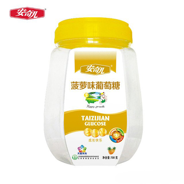 安奇兒天智系列菠蘿味葡萄糖六角瓶.jpg