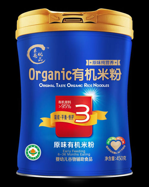   米爸優(yōu)品原味有機(jī)米粉