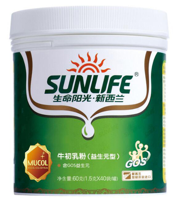   生命陽光牛初乳粉（益生元型）