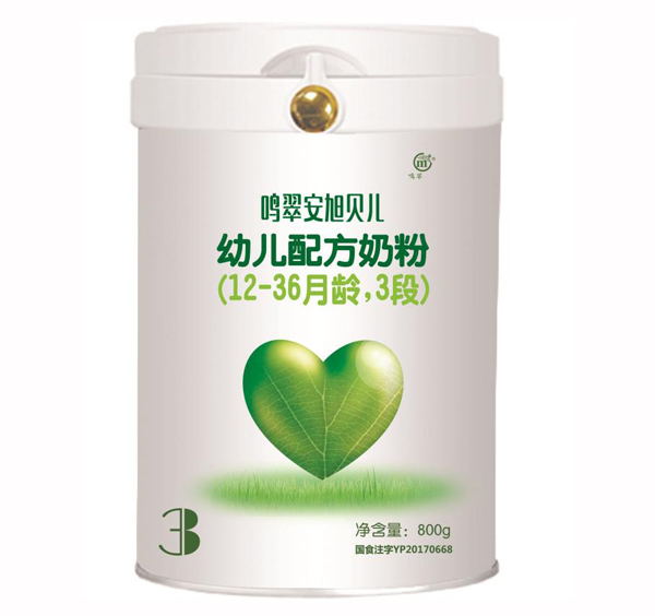   鳴翠安旭貝兒幼兒配方奶粉（12-36月齡，3段）800g
