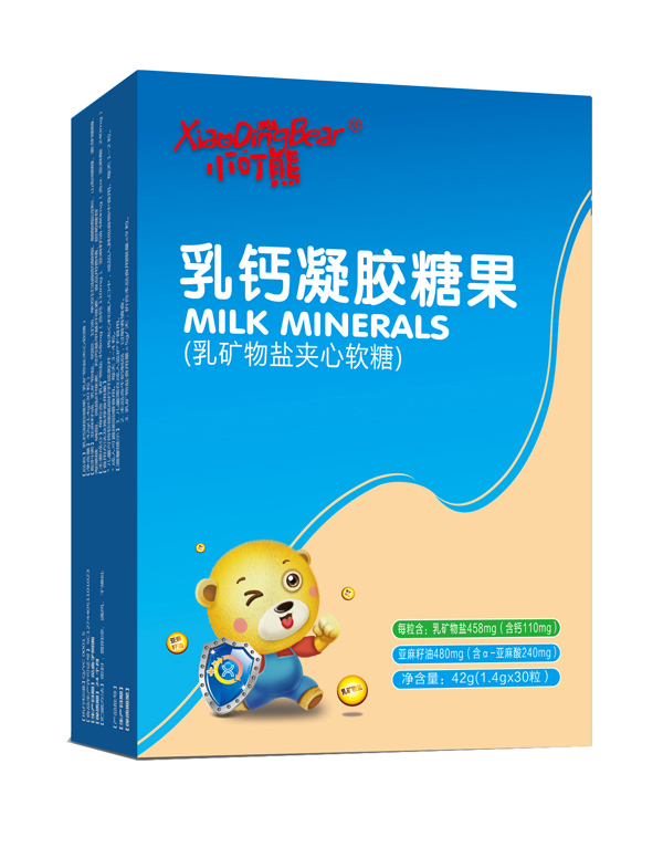   小叮熊乳鈣凝膠糖果-豎版