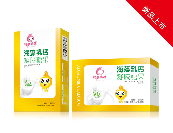   聰惠萌葆海藻乳鈣凝膠糖果