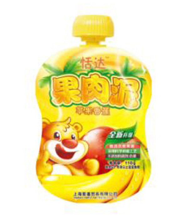   恬達果肉泥-蘋果香蕉