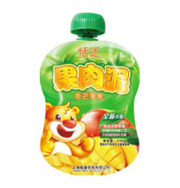   恬達果肉泥-香芒蘋果