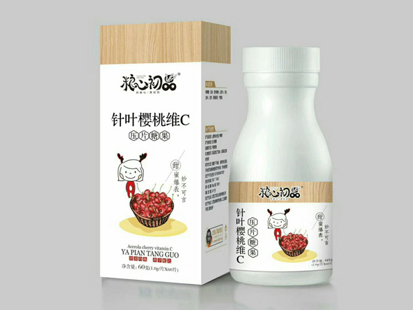  糧心初品針葉櫻桃維C壓片糖果