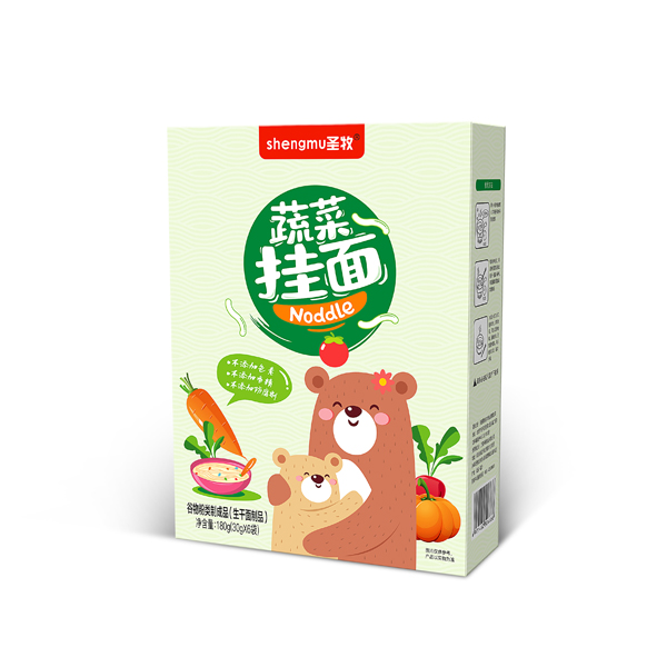   圣牧蔬菜掛面 盒裝