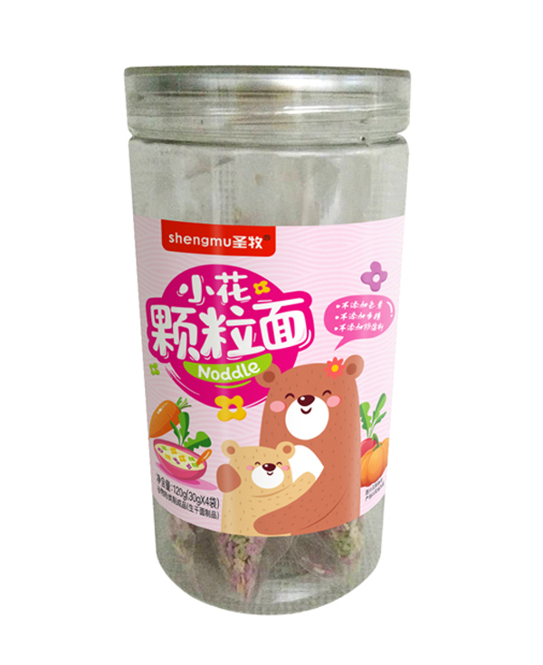   圣牧小花顆粒面 罐裝