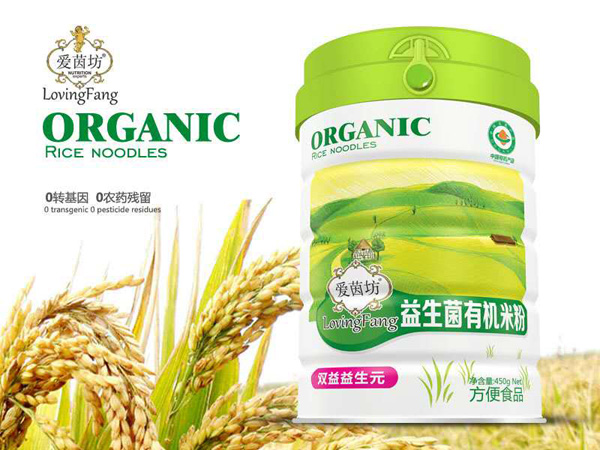  愛茵坊益生菌有機米粉-雙益益生元