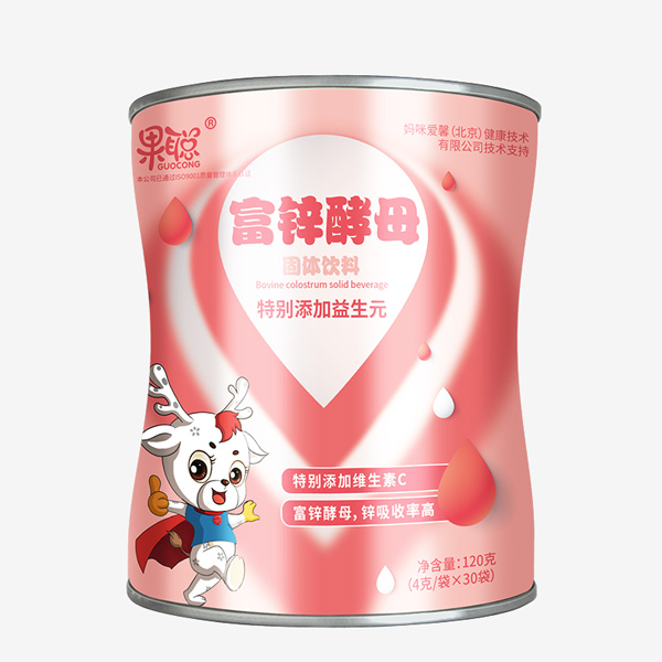 果聰富鋅酵母固體飲料