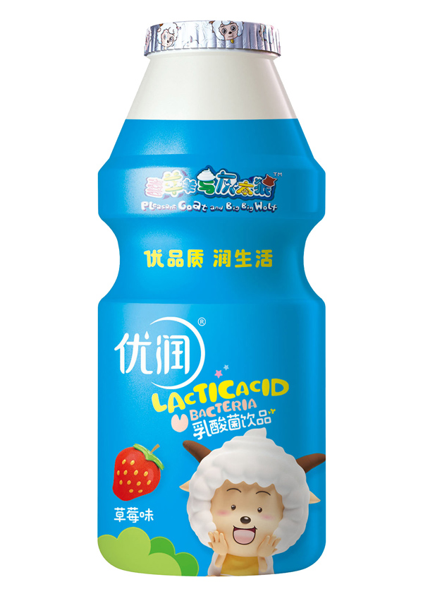 優(yōu)潤草莓味乳酸菌飲品 單瓶.jpg