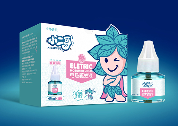  小二哥電熱驅(qū)蚊液45ml 3瓶