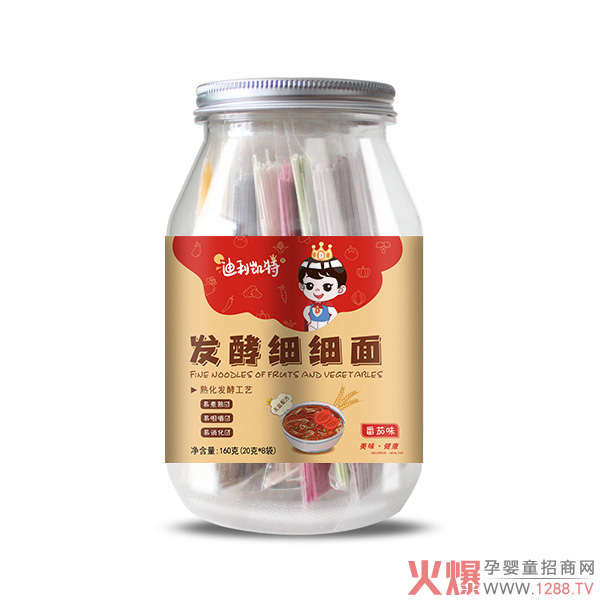 迪利凱特發(fā)酵細(xì)細(xì)面 舒化工藝營養(yǎng)好吸收