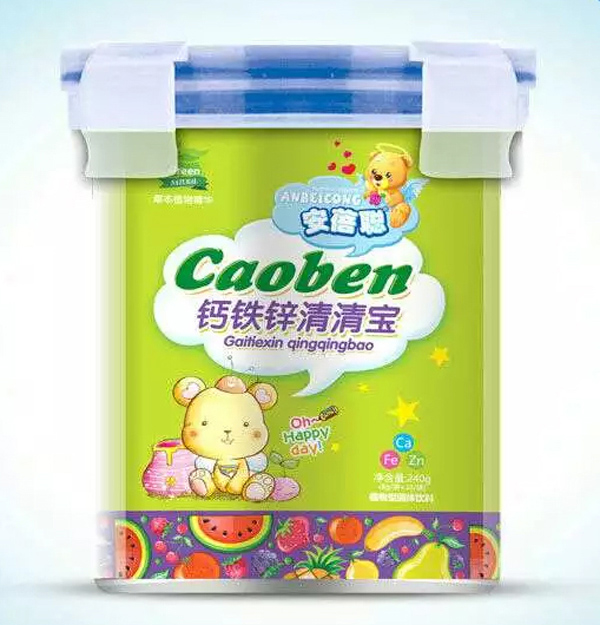       安蓓聰鈣鐵鋅清清寶 樂扣裝