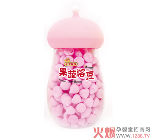 迪利凱特果蔬溶豆 四種口味滿足挑剔味蕾