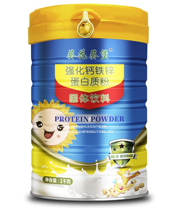  葵花葵堡強化鈣鐵鋅蛋白質粉