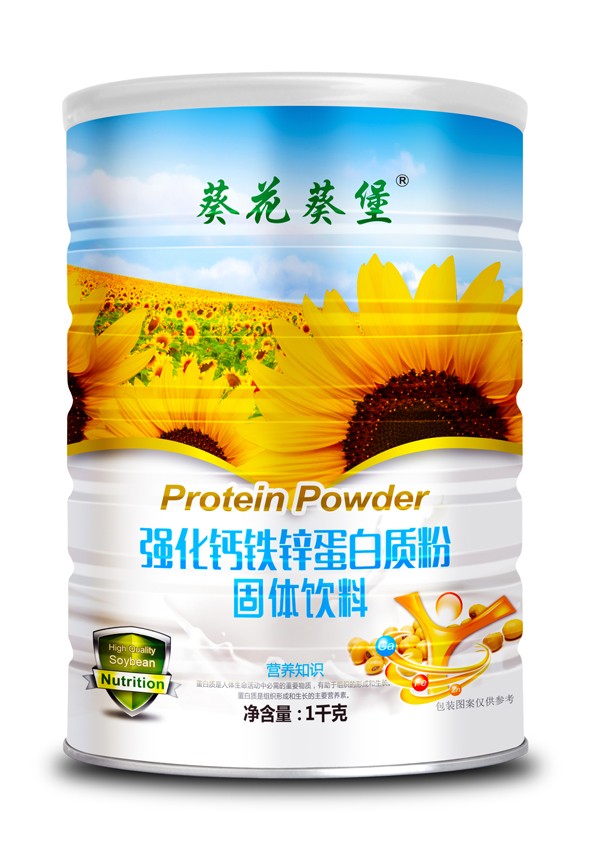  葵花葵堡強化鈣鐵鋅蛋白質粉