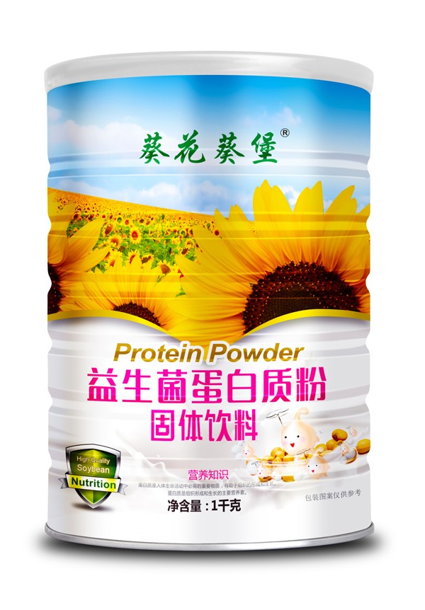  葵花葵堡益生菌蛋白質粉