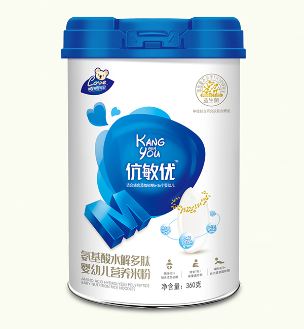   嚶嚶噯伉敏優(yōu)氨基酸水解多肽營養(yǎng)米粉 聽裝