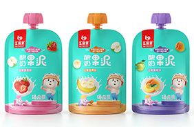 匯嬰寶酸奶果泥
