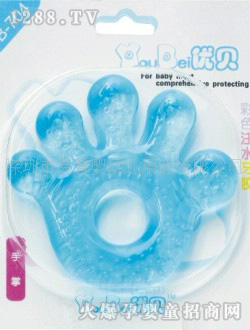 優(yōu)貝藍色注水牙膠