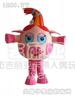 吉麗亞圓豬豬
