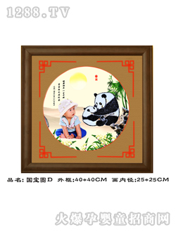 華瑞胎毛畫(huà)國(guó)寶圖D
