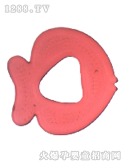 愛(ài)得利注水牙膠魚(yú)紅色
