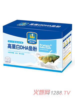 優(yōu)貝龍高蛋白DHA魚粉