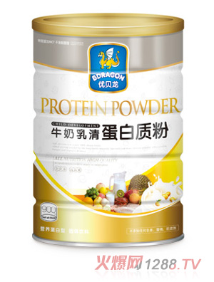 優(yōu)貝龍牛奶乳清蛋白質(zhì)粉罐裝