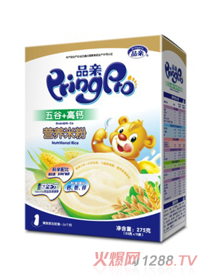 品親五谷高鈣營養(yǎng)米粉