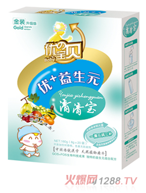 優(yōu)の寶貝優(yōu)+益生元清清寶
