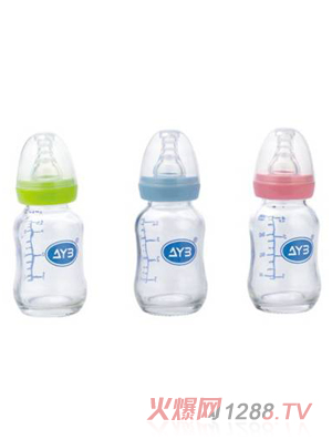 愛娃寶精白玻璃奶瓶120ml