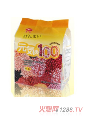 元?dú)?00糙米棒牛奶味