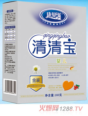 康貝滋160g盒裝嬰兒清清寶