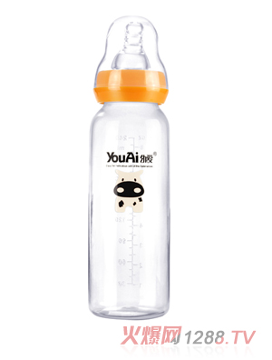 幼愛(ài)PP標(biāo)口直身奶瓶240ml