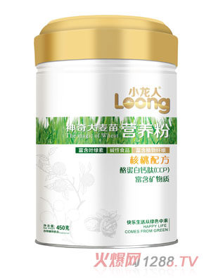 小龍人核桃配方神奇大麥苗營養(yǎng)粉