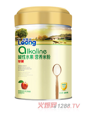 小龍人蘋果堿性水果營養(yǎng)米粉