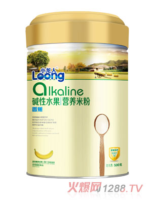 小龍人香蕉堿性水果營養(yǎng)米粉