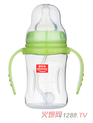 喜哇哇嬰幼兒PP奶瓶210ML