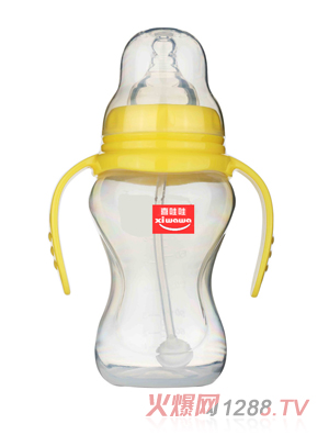 喜哇哇嬰幼兒PP奶瓶270ML